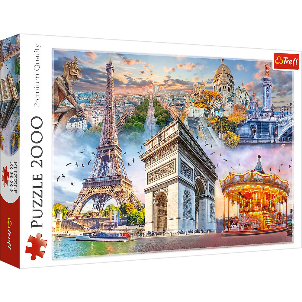 TREFL 1500 Piece Jigsaw Puzzles, Amsterdam Canal, Colorful Puzzle of The  Netherlands, European Puzzle, Adult Puzzles, Trefl 26149