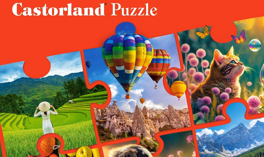 Romantisches Castorland Puzzle 1000 Teile (Gebraucht) in St Romantisches Castorland Puzzle 1000 Teile (Gebraucht) in St