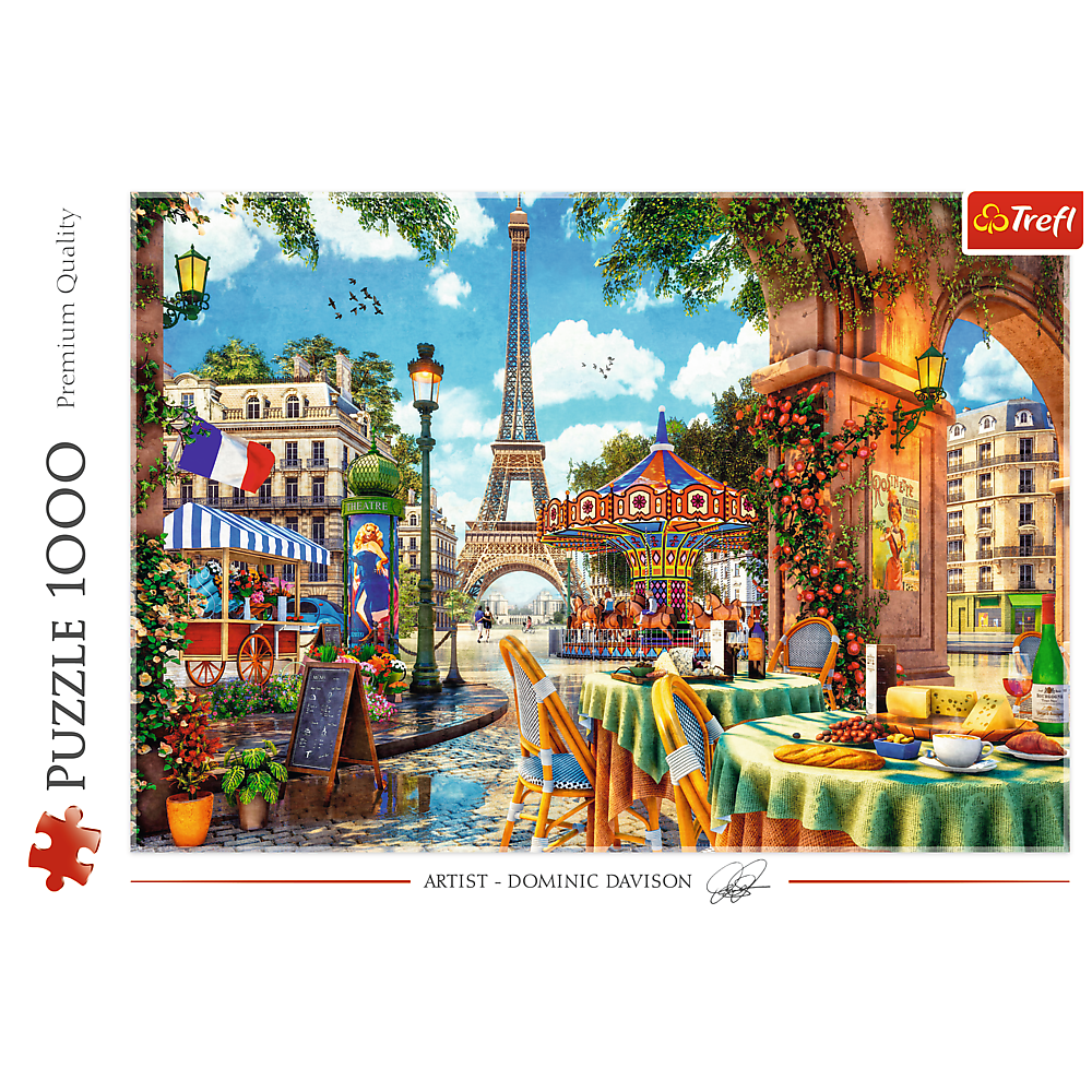 Trefl 1000 piece Jigsaw Puzzles, Parisian morning, France