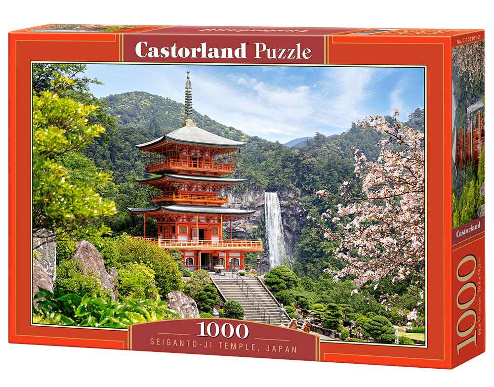 1000 Piece Jigsaw Puzzle, Seiganto-ji Temple, Japan, Adult Puzzle, Castorland C-103201-2
