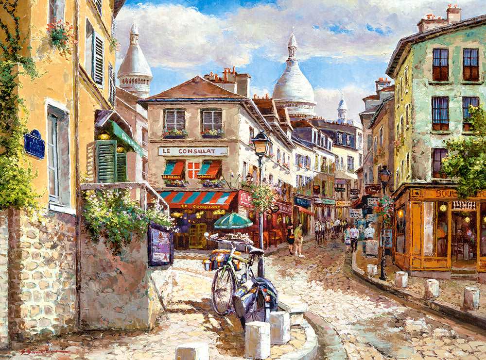 3000 Piece Jigsaw Puzzle, Montmartre Sacre Coeur, Puzzle of France, Paris, Adult Puzzles, Castorland C-300518-2